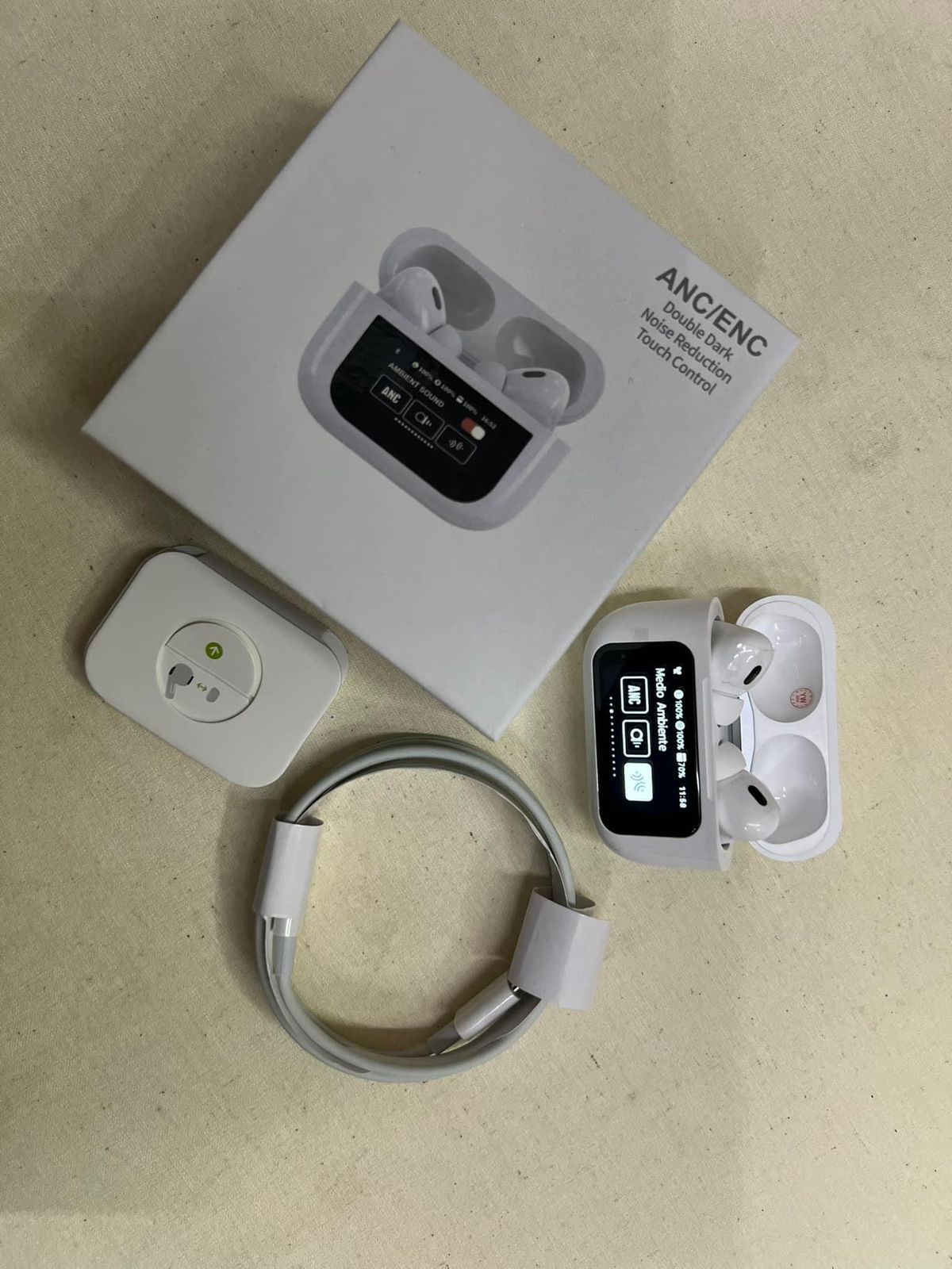 LO ULTIMO- AIRPODS PRO 2DA GEN CON PANTALLA TACTIL