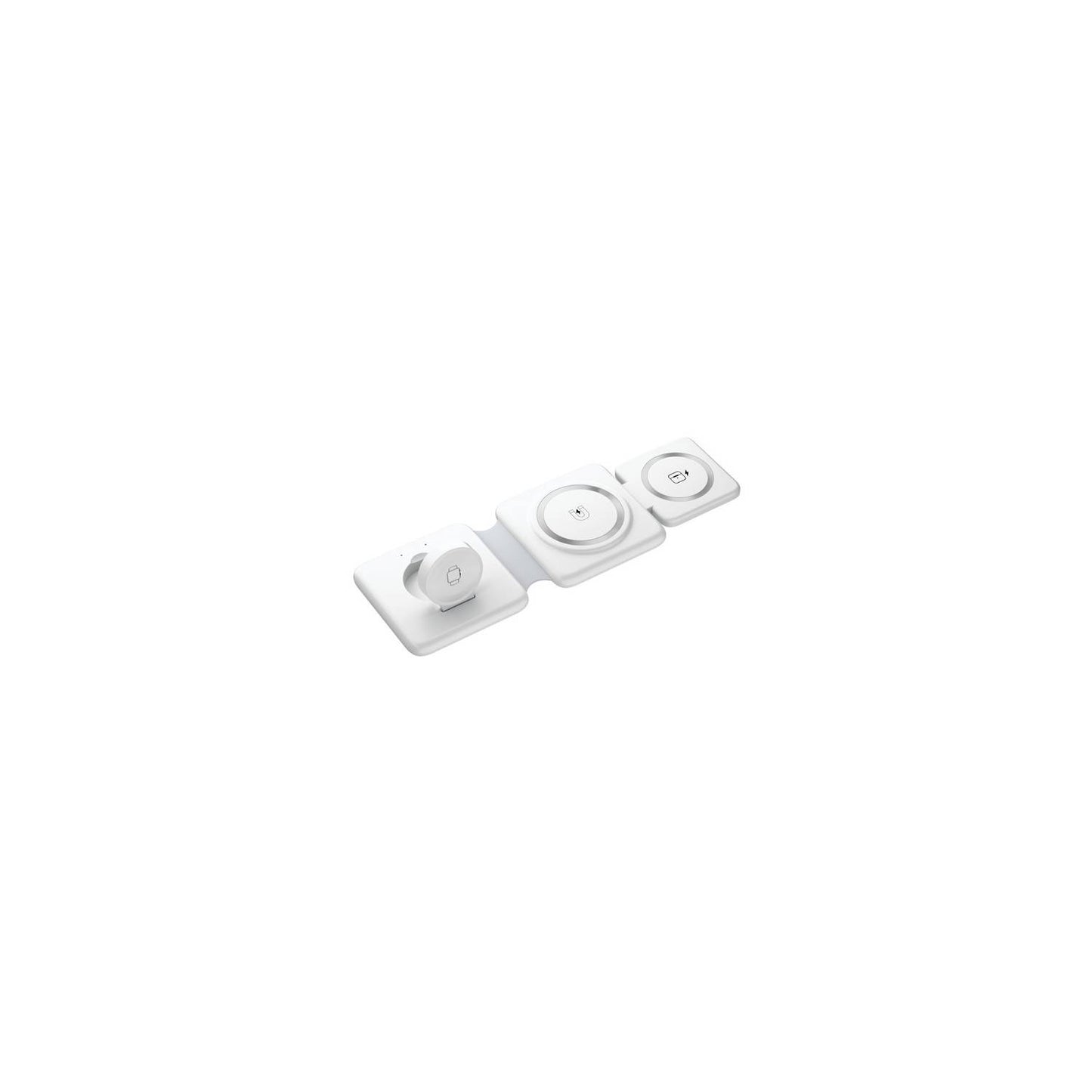 Cargador Inalámbrico 3 en 1 Plegable de 3ra. gen. Magsafe Blanco