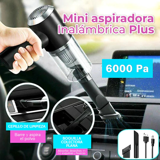 ULTRA LIMPIEZA-MINI ASPIRADORA PLUS🎁😍