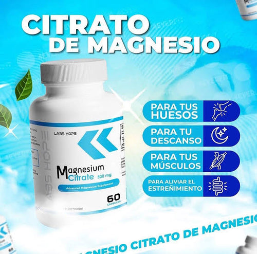 Acaba con el Insomnio - Citrato de Magnesio