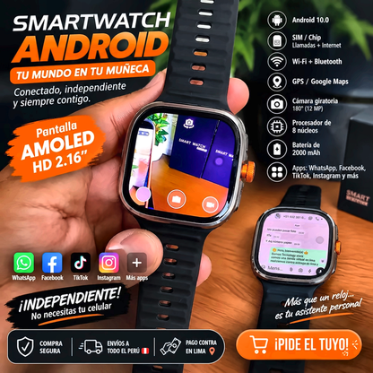 M99 Ultra  Smartwatch Premium LTE /  8GB RAM-128 GB ROM