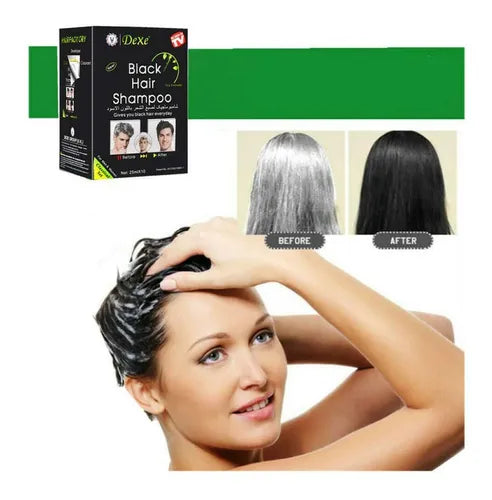 RENUEVATE- SHAMPOO NEGRO PARA CANAS😍